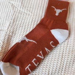 Texas Longhorn socks