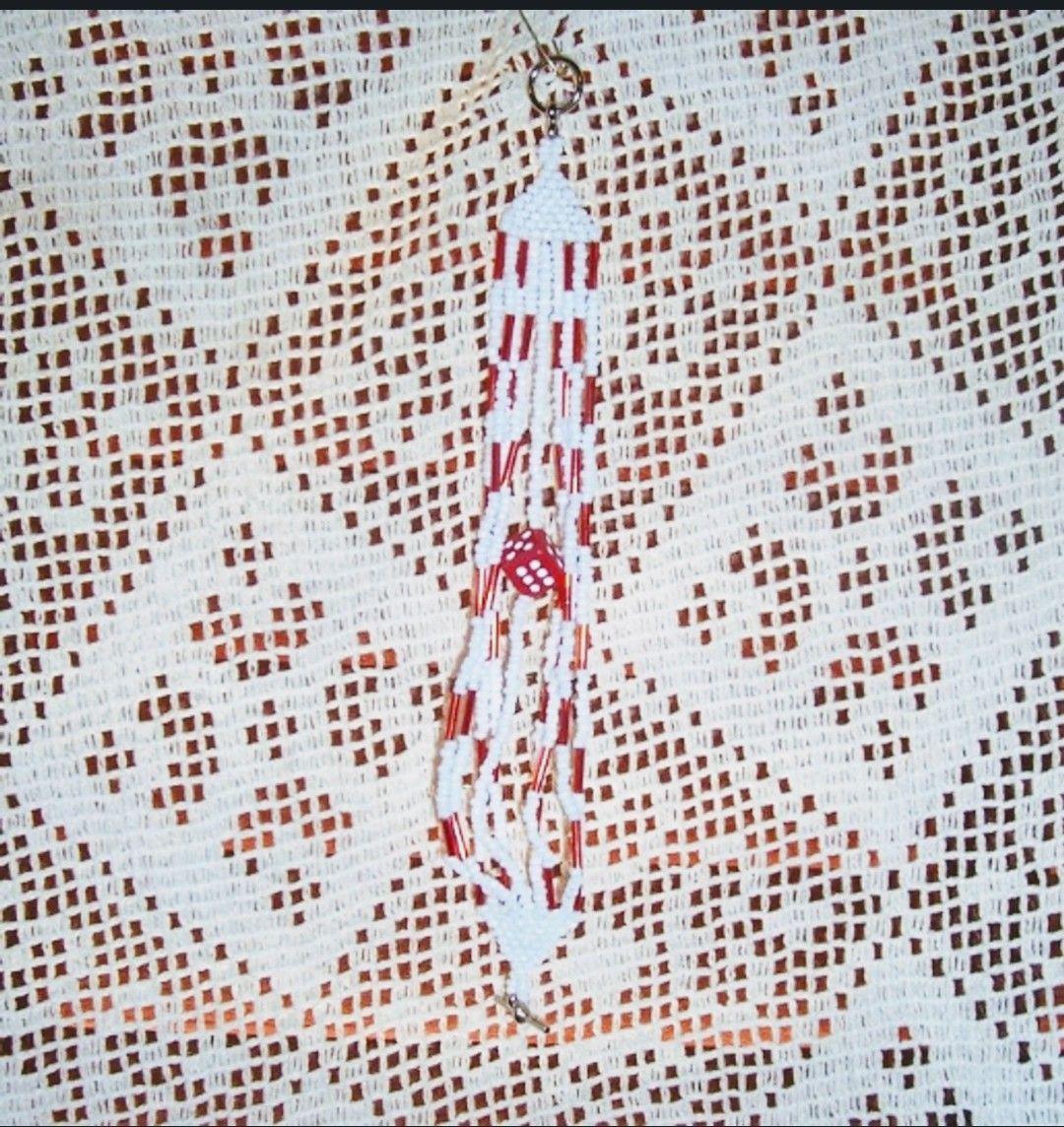 Gambler Dice Seed Beads Bracelet Anklet