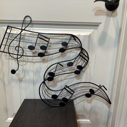 Metal Music Notes (Wall Display) - p/u Monument - Last Chance