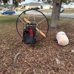 Paramotor 125 Cc With 26 Meter Muse 3 Wing