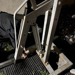 Engine motor hoist cherry picker removal install build by