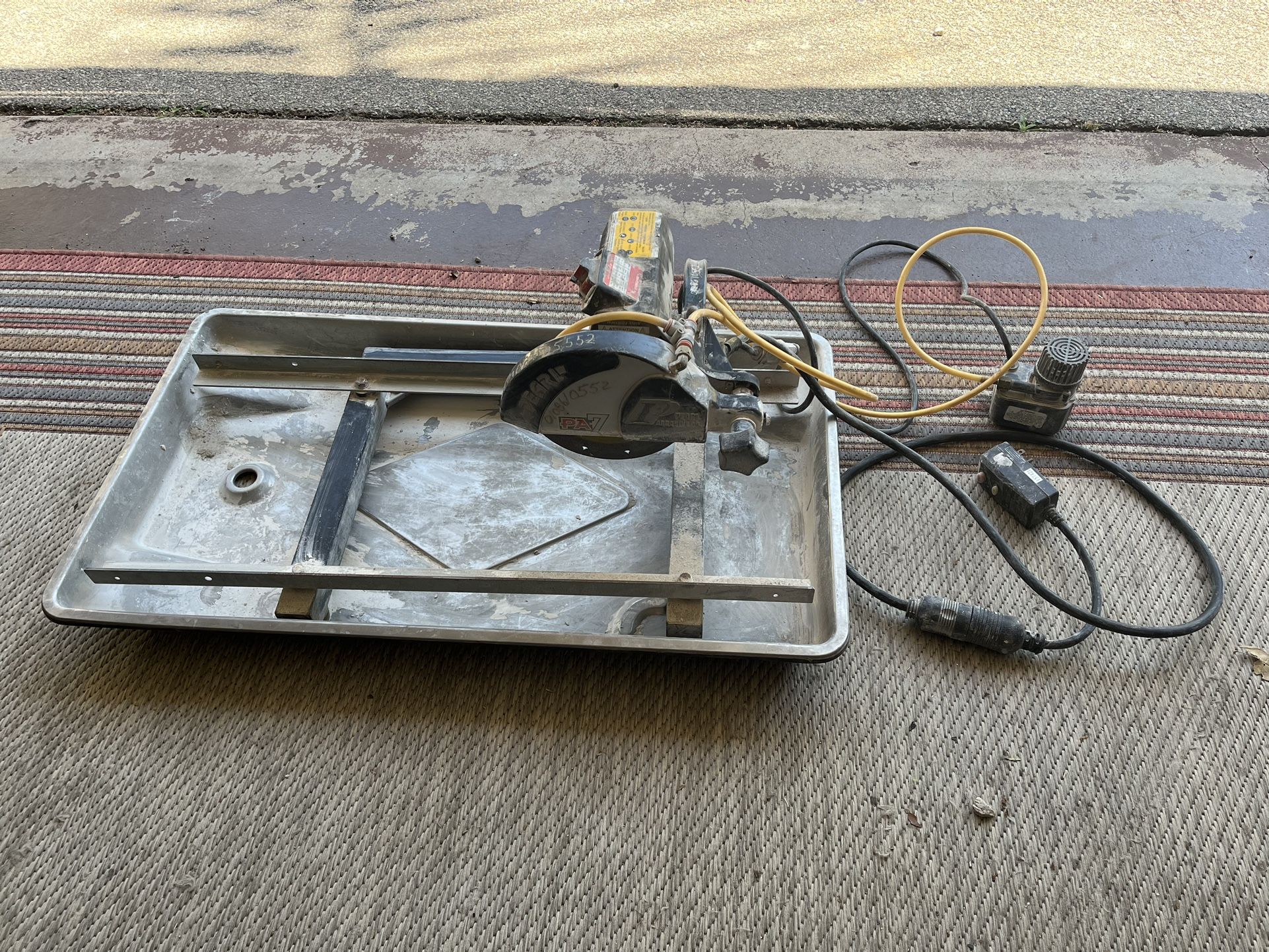 MODEL PA-7PROR™ TILE SAW
