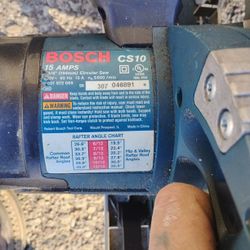 BOSCH CS10 SKILL SAW 