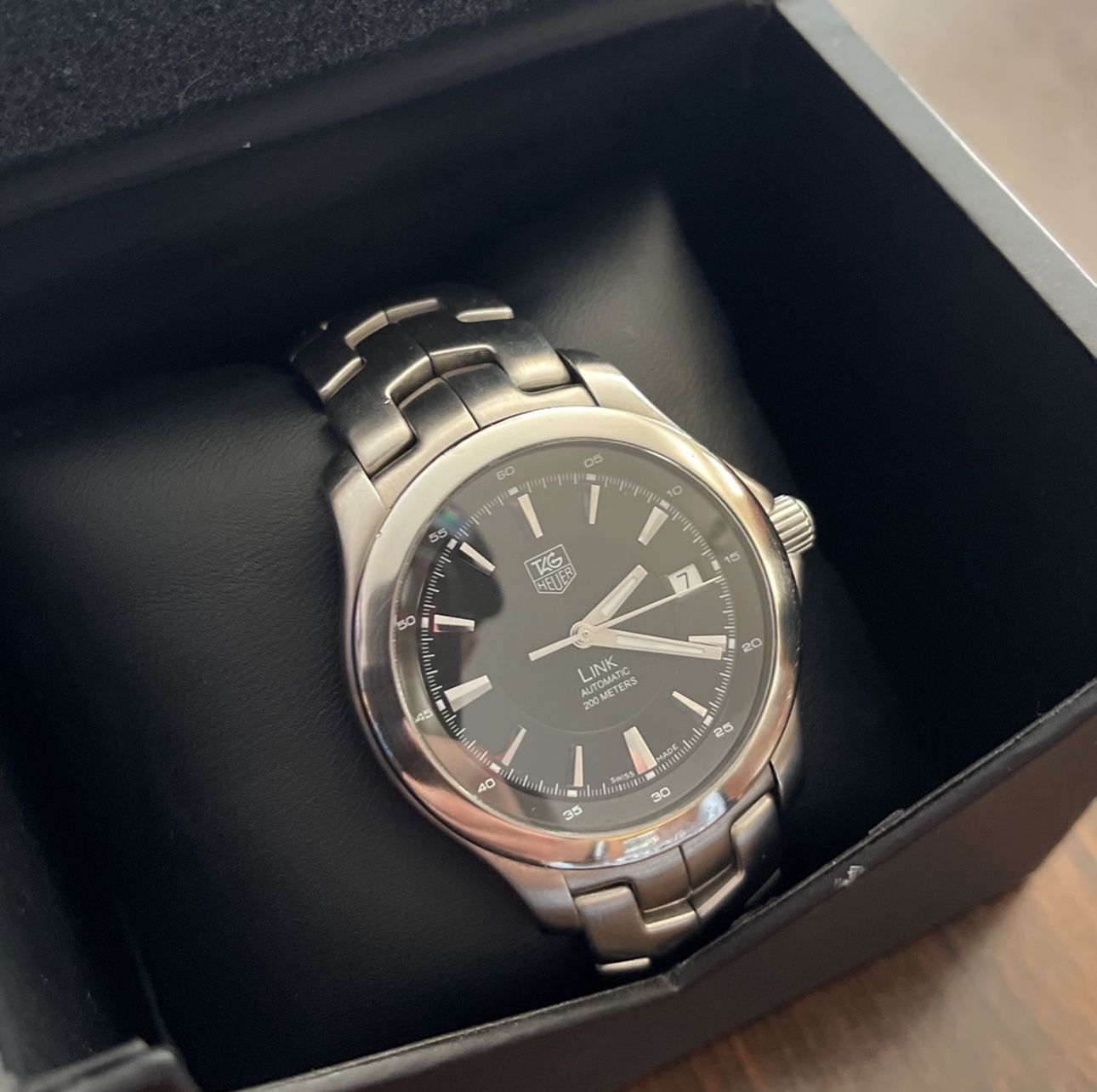 Authentic Tag Heuer Link Automatic 39MM - WJF2110: No Realistic Offer Will Be Turned Down!