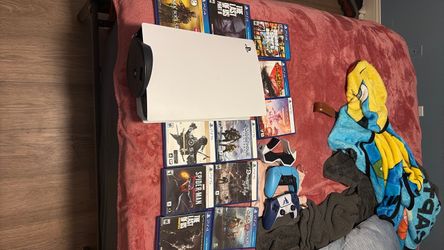 PS5 Console Bundle with Games and Controllers