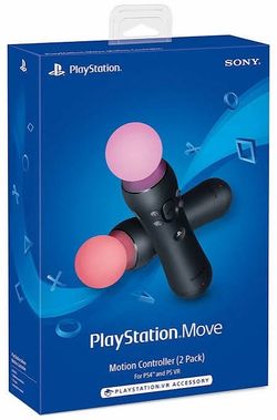 PS4 PlayStation vr move controllers 2pack
