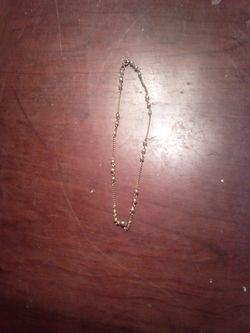 Gold Necklace For Sale