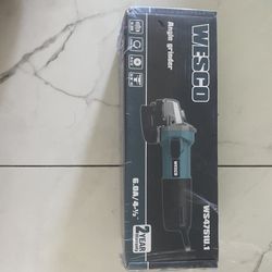 Angle Grinder 750W Tool, 11000RPM 115mm, 3 Metal Grinding Wheels WS4751U.2