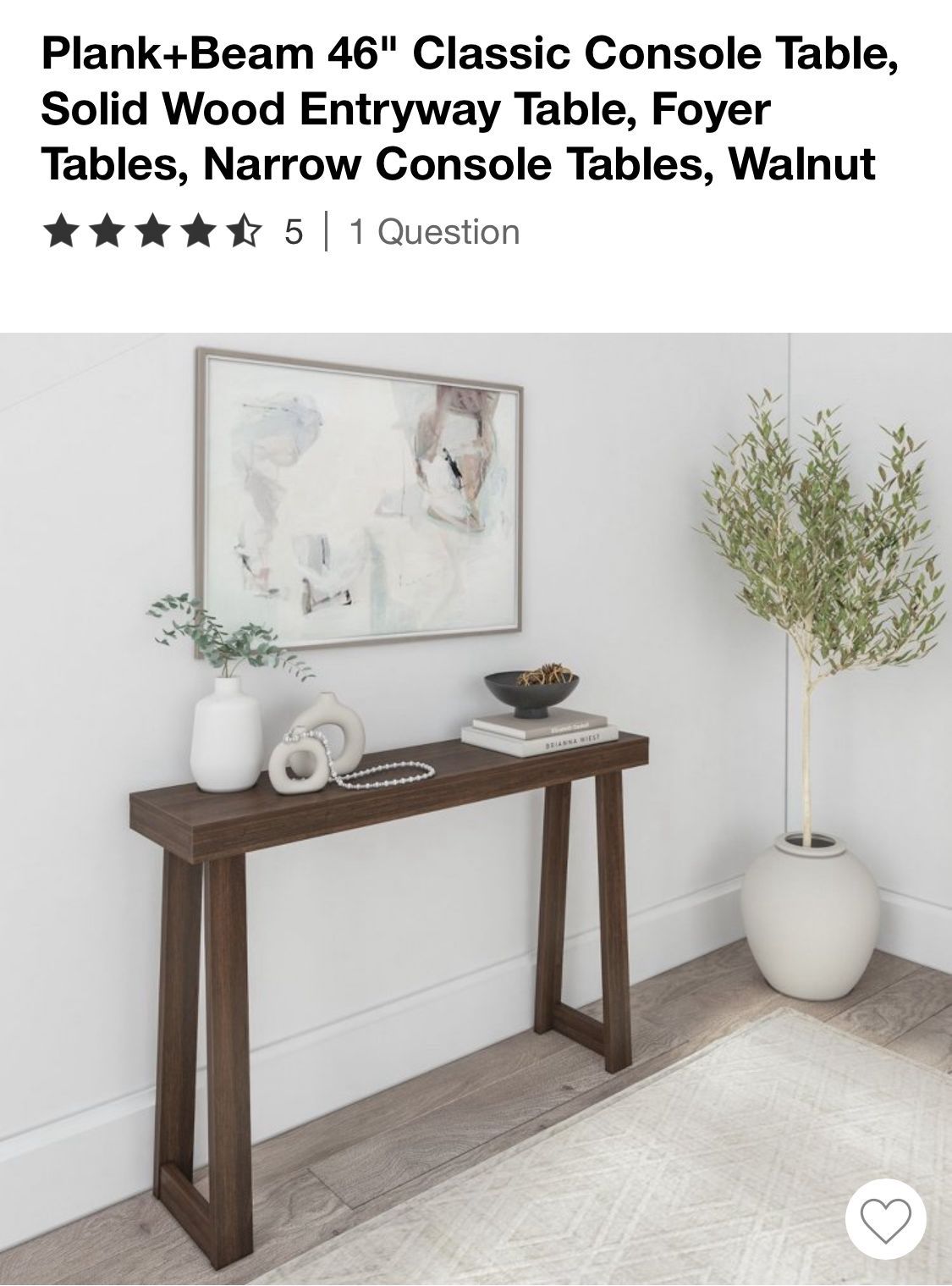 Console Table