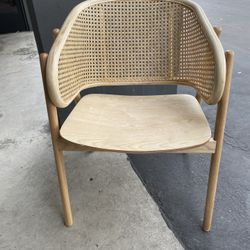 Cane Armchair - Wood