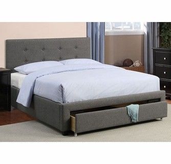 🔥 Brand new grey linen queen storage bedframe + 10