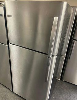 Top Mount Fridge Stainless Frigidaire Energy Efficient