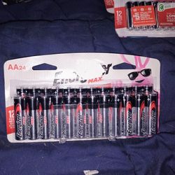 Brand-new Energizer And Duracell AAA And AA Batteries 