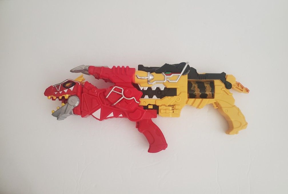 Power Rangers Dino Supercharger T-Rex Super Charge Morph Blaster Set