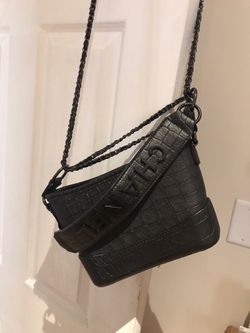 CC Fashion Crocodile Hobo Chain Shoulderbag