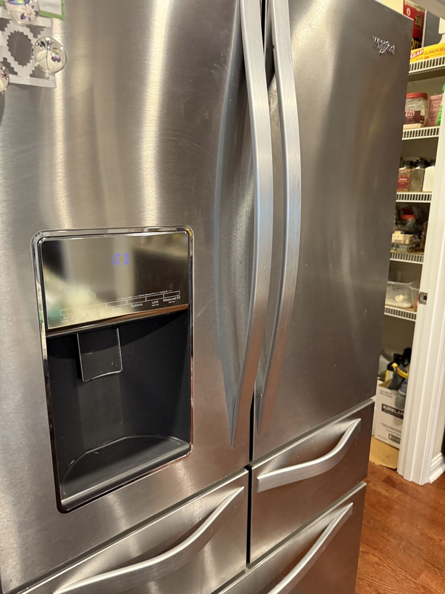 Whirlpool 5-Door French Door Fridge – Works, Needs Freezer Repair