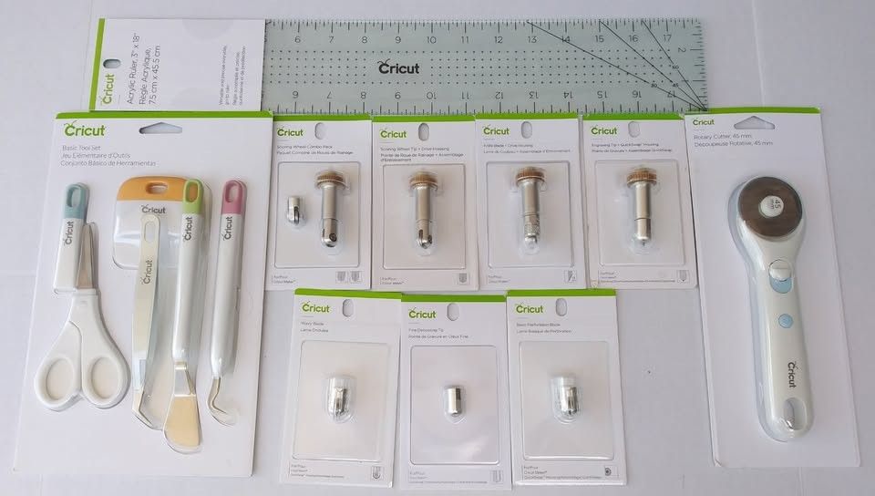 New Cricut Craft and Maker machine tools *Individually Priced*