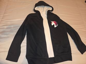 Old navy Girl unicorn hoodie  XL 14 Chamarra de niña