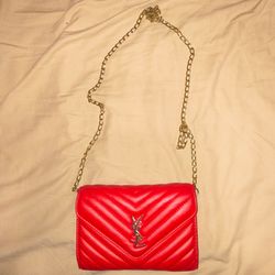 YSL Designer Chain Wallet Bag
