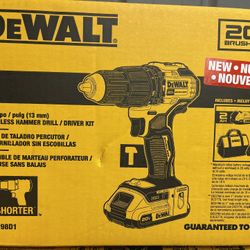 Dewalt Hammer Drill Kit 