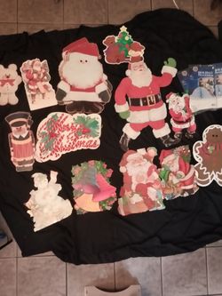 Vintage Christmas Cutout Decor