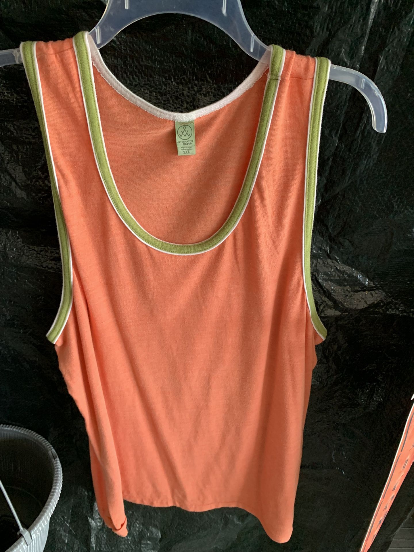 Men’s Multiple Colored Tank Shirt Size 2XL, Fits Like XL, Multiple Colors Accents, Soft Comfortable Fabric