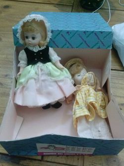 Madam Alexander vintage dolls, 2 1950s