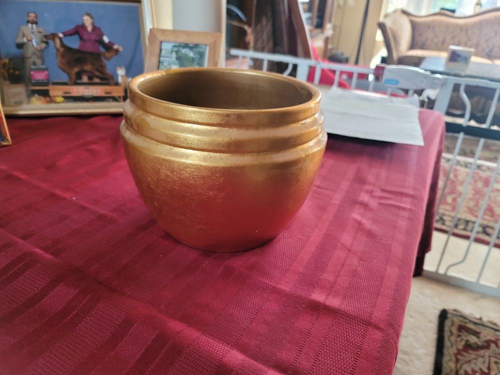 Gold Vase