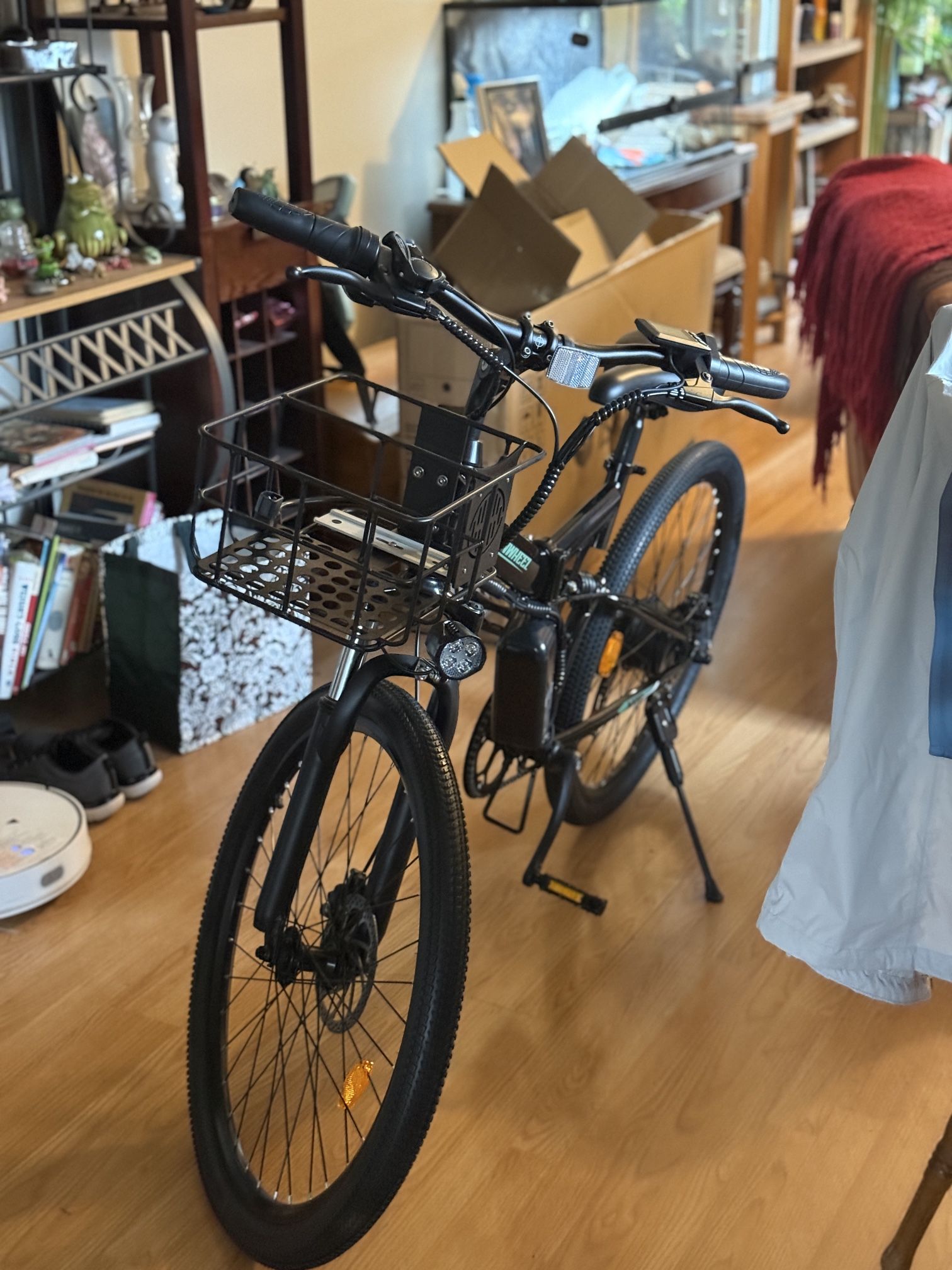 E-bike Isinwheel M40 Folding Mountain Bike