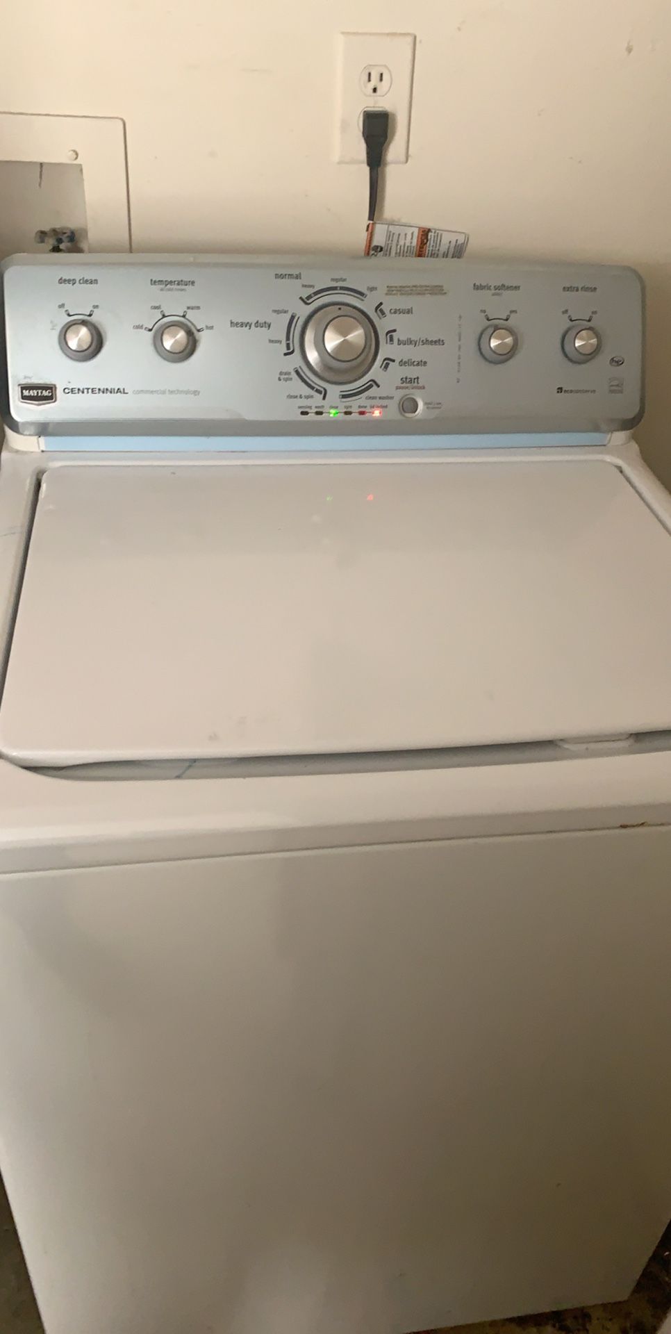 Maytag fairly new washer