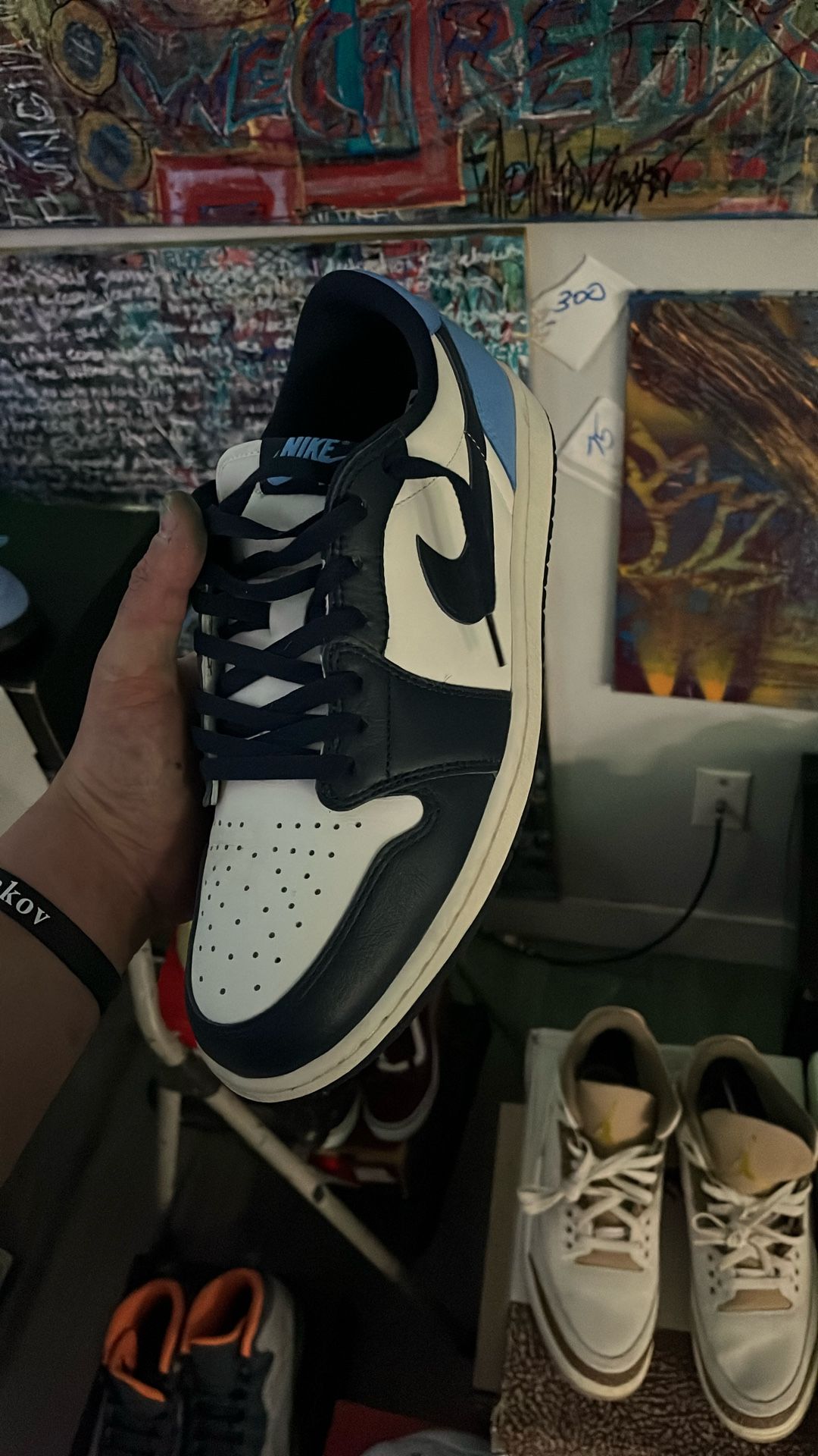 Jordan 1 Low Obsidian Size 13 