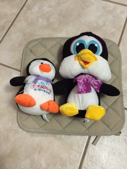 Penguins plushes
