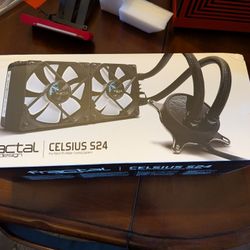 Fractal Design Celsius S24 Liquid CPU Cooler And Free Case Fans