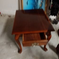Wooden Side Table