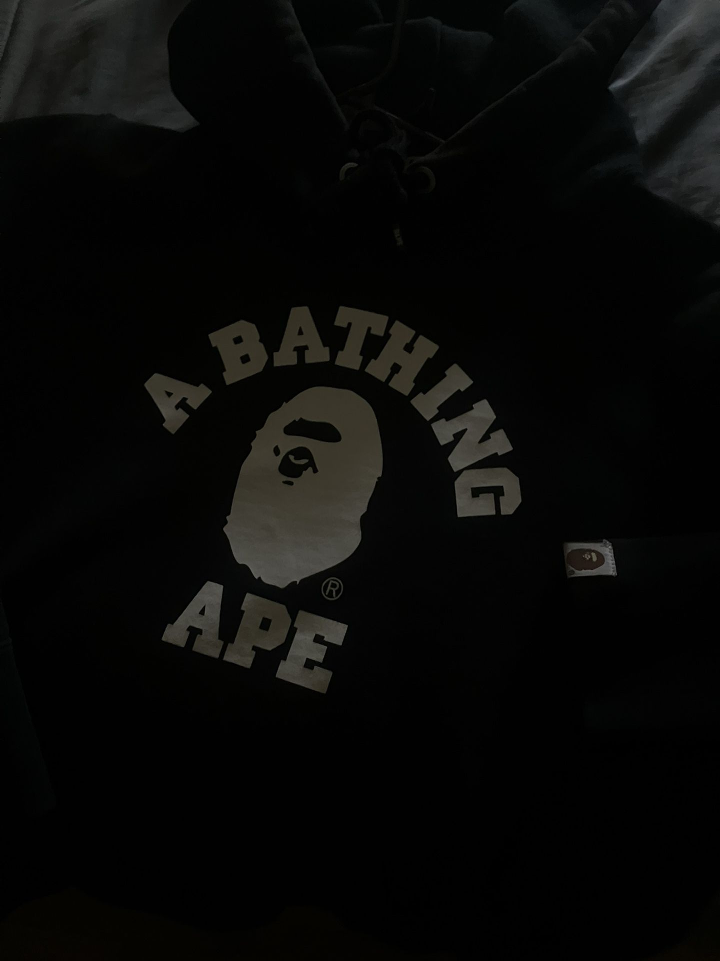bape collage hoodie AUTHENTIC