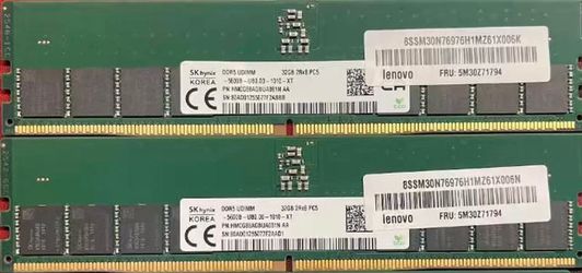 SK hynix 32GB DDR5-5600MNz 2Rx8 PC5-4800B UDIMM Desktop Memory Module RAM