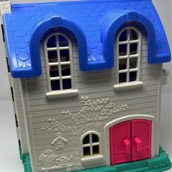 1996 fisher price little people home sweet home dollhouse vintage