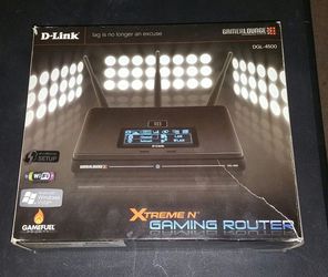 D-Link DGL-4500 Xtreme-N Gigabit Dual-Band Gaming Router for