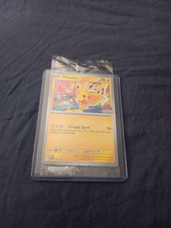 Pokemon pikachu promo