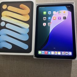 Apple iPad Mini 7th Generation A17 Pro 128gb Blue 8.3” Wifi Unlocked 