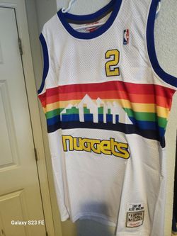 Alex English Denver Nuggets Classic Throwback Basketball Jersey XXL