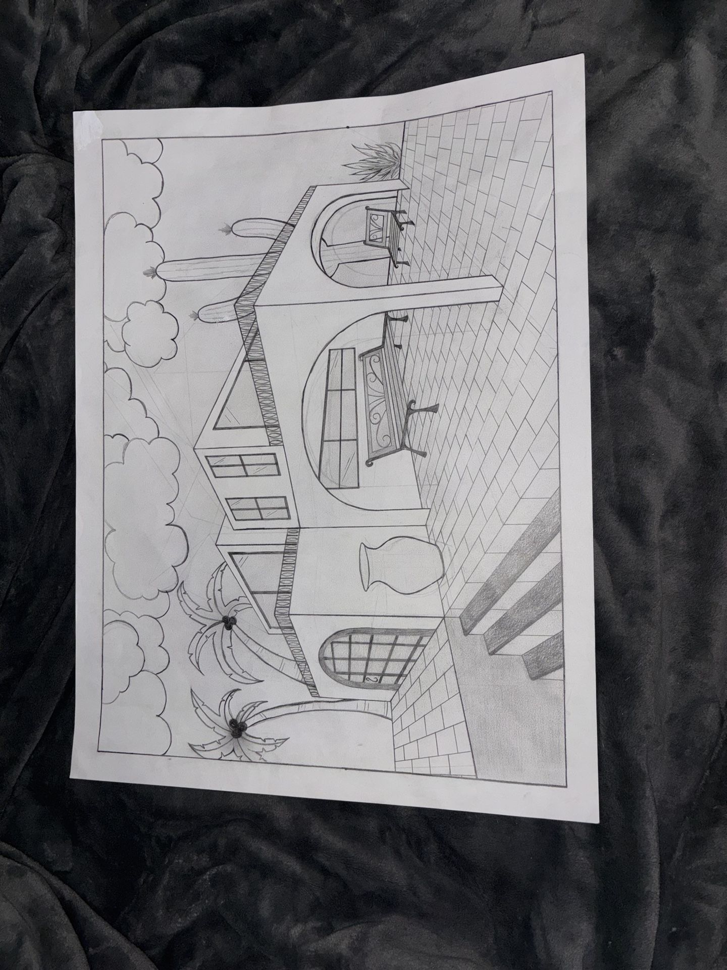 Minimalist House Drawing