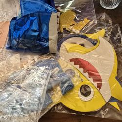 Baby Shark 3 Years Old Party Supplies With Backdrop
