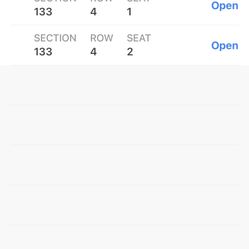 San Diego Padres Philly Phillies Saturday 8/21/21 21, 2021 4th Row In Right Field Lower Reserved Box 133 Aisle Cronezone 