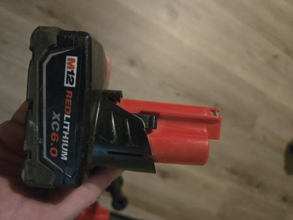 12V Milwaukee Battery 6.0