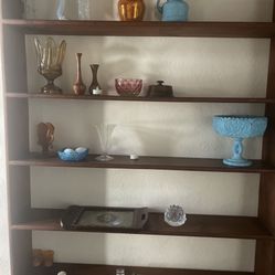assorted Antique Glassware