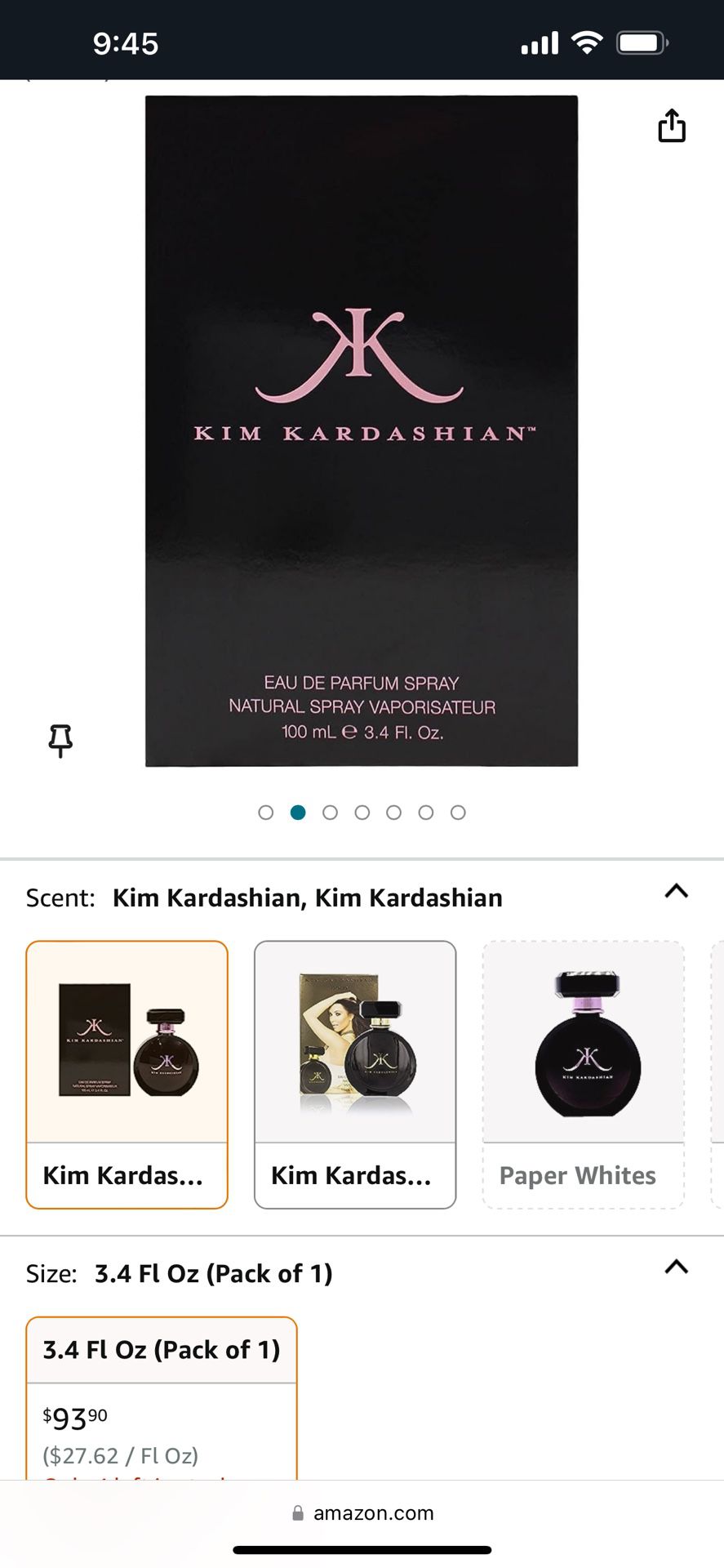 Women’s Perfume Kim Kardashian