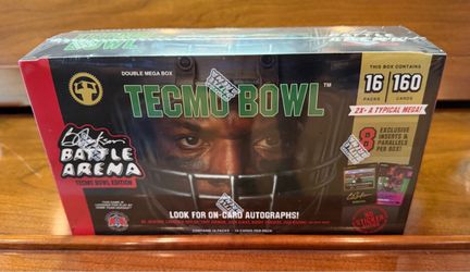 2026 Bo Jackson Battle Arena Tecmo Bowl Edition Factory Sealed Double Mega Box