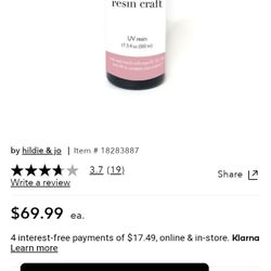 Hildi An Joe Uv Resin17.5 Oz 