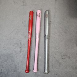 Old Astros Mini Baseball Bats 